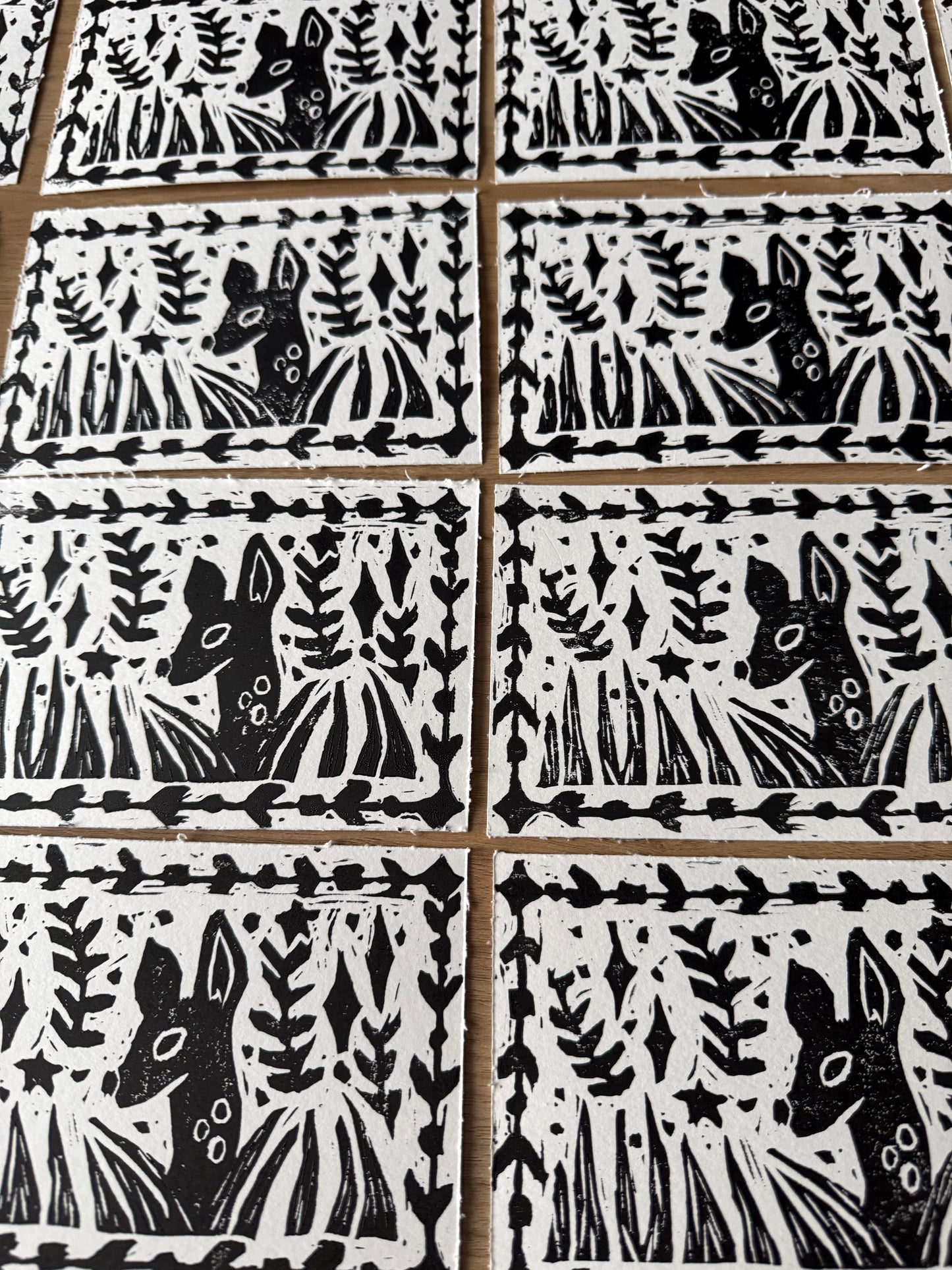 Woodland Deer Print