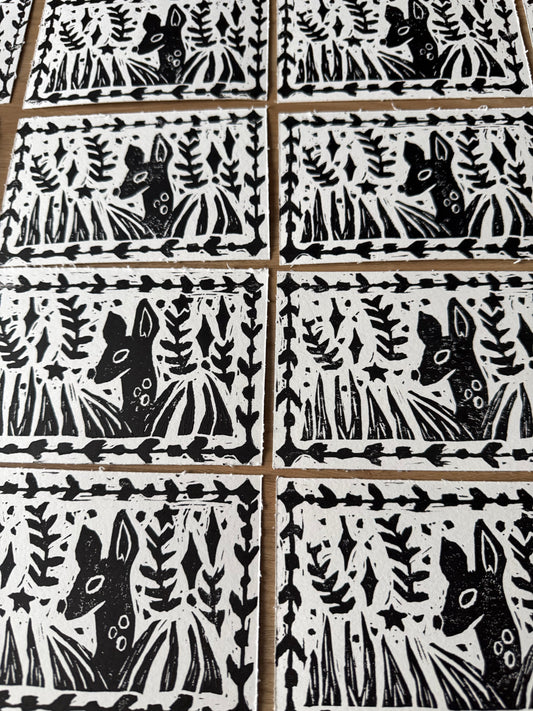 Woodland Deer Print