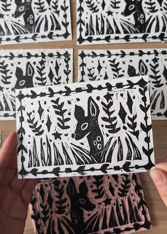 Woodland Deer Print